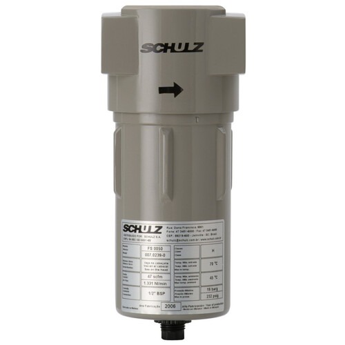 P�s Filtro de ar coalescente 47 p�s 1/2