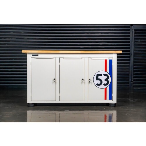 Bancada fechada com 3 portas Retr� 53 - RLL-203