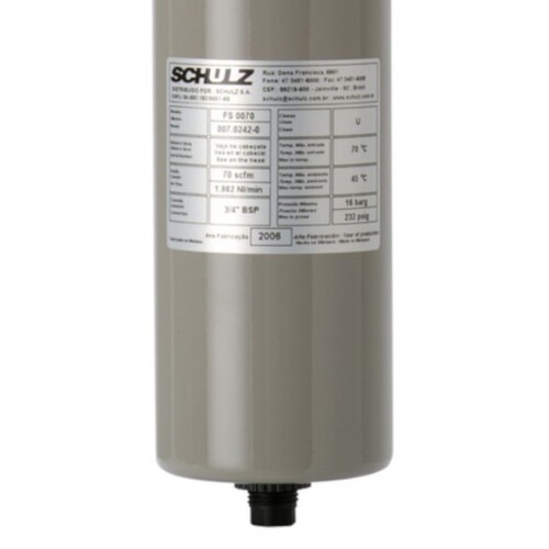 P�s filtro de ar coalescente 125 p�s 1