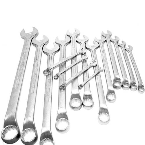 Jogo de chave combinada 1/4 a 1.1/4