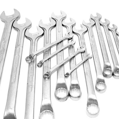 Jogo de chave combinada 1/4 a 1.1/4