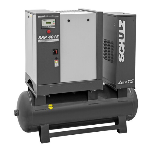 Compressor de ar de parafuso 15 hp 269,5L 7,5 bar trif�sico - SRP 4015E LEAN TS