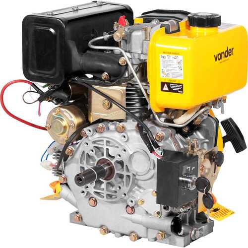 Motor a diesel eixo de 1