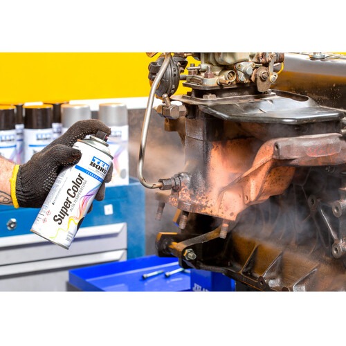 Tinta spray para alta temperatura 350 ml/250g