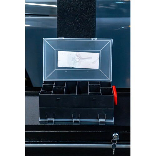 Organizador pl�stico com 12 compartimentos - Doublebox