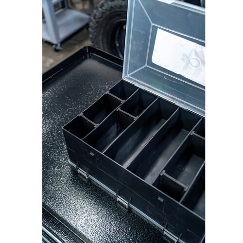 Organizador pl�stico com 12 compartimentos - Doublebox