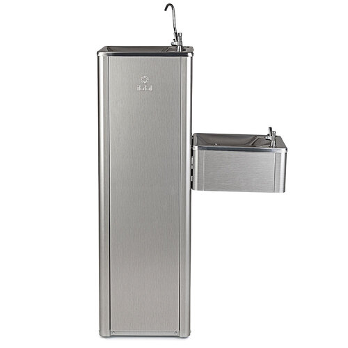 Bebedouro purificador de coluna conjugado - Puripress 40c  220V