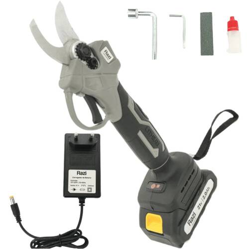 Tesoura para poda a bateria 21V Brushless com bateria 30252 - RZ-TPBB21  110V/220V