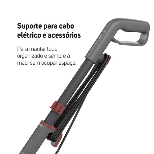 Aspirador de p� 3 em 1 port�til e vertical 1.600 watts - Power Speed Max  110V