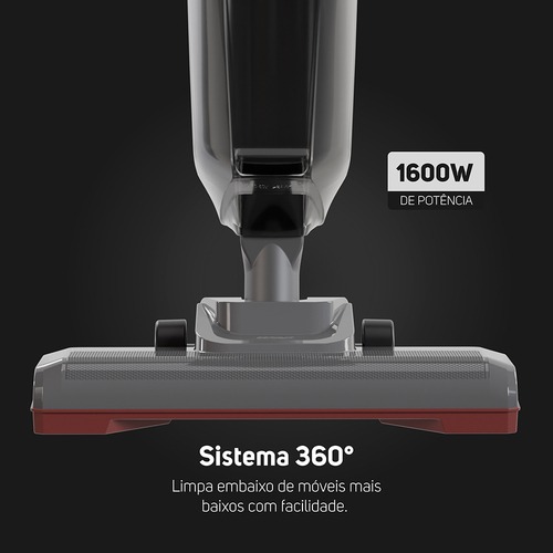 Aspirador de p� 3 em 1 port�til e vertical 1.600 watts - Power Speed Max  220V