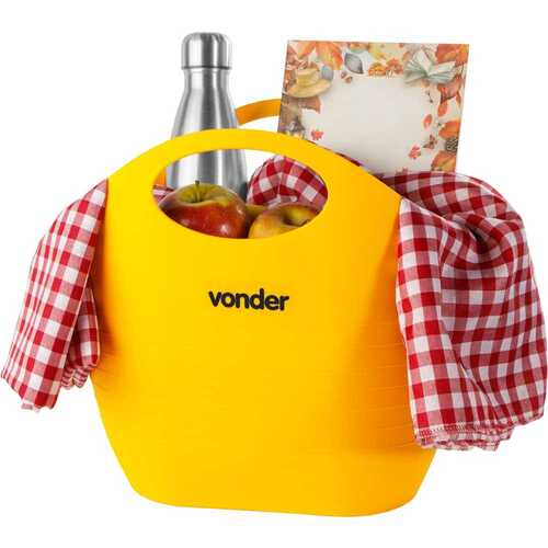 Bolsa pl�stica multiuso 20 litros amarela