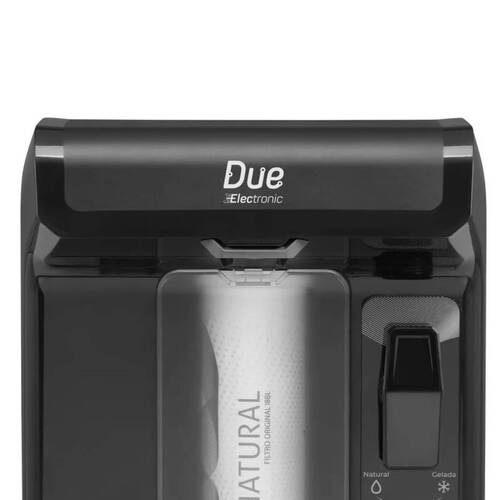 Purificador de �gua natural e gelada eletr�nico Grafite - Due Electronic  110V/220V