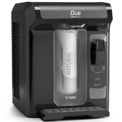 Purificador de �gua natural e gelada eletr�nico Grafite - Due Electronic  110V/220V