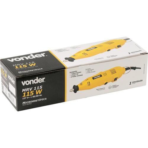 Micro ret�fica 115 watts com 6 acess�rios - MRV115  220V