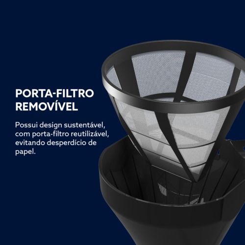 Cafeteira el�trica digital 900W timer program�vel - OCAF550  220V