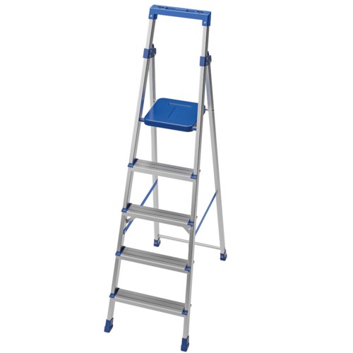 Escada de alum�nio 5 degraus residencial - 40000/005