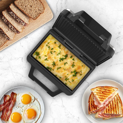 Sanduicheira Grill antiaderente 1000W Inox - OSAN500  220V