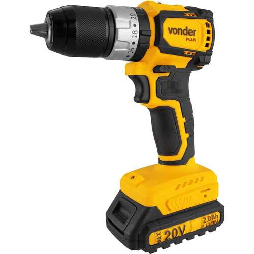 Furadeira Parafusadeira de impacto a bateria 1/2