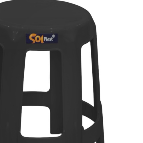 Banqueta plástica 6 pés capacidade 152 Kg - Guaxuma Banqueta plástica 6 pés capacidade 152 Kg - Guaxuma