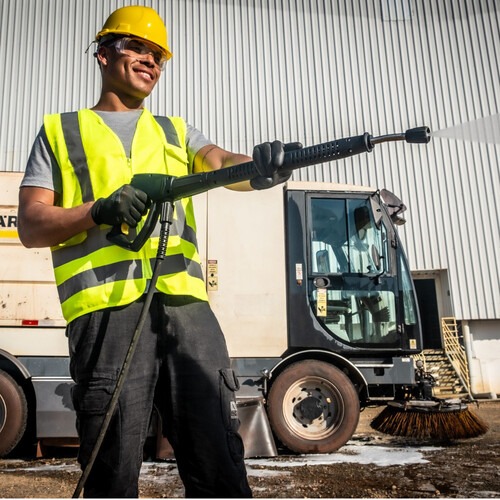 Lavadora de alta press�o 2175 libras com motor 4 polos trif�sico 220V - HD 12/15-4 Super