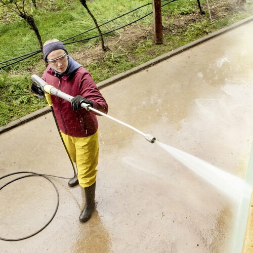 Lavadora de alta pressão 3625 libras com motor de 4 polos trifásico 220V - HD 10/25-4 Super Lavadora de alta pressão 3625 libras com motor de 4 polos trifásico 220V - HD 10/25-4 Super