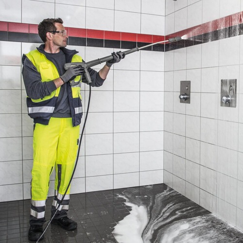 Lavadora de alta pressão 3625 libras com motor de 4 polos trifásico 220V - HD 10/25-4 Super Lavadora de alta pressão 3625 libras com motor de 4 polos trifásico 220V - HD 10/25-4 Super