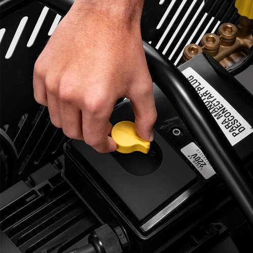 Lavadora de alta pressão 3625 libras com motor de 4 polos trifásico 220V - HD 10/25-4 Super Lavadora de alta pressão 3625 libras com motor de 4 polos trifásico 220V - HD 10/25-4 Super