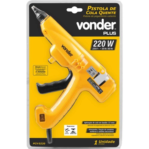 Pistola de cola quente 220 watts - PCV0220  220V