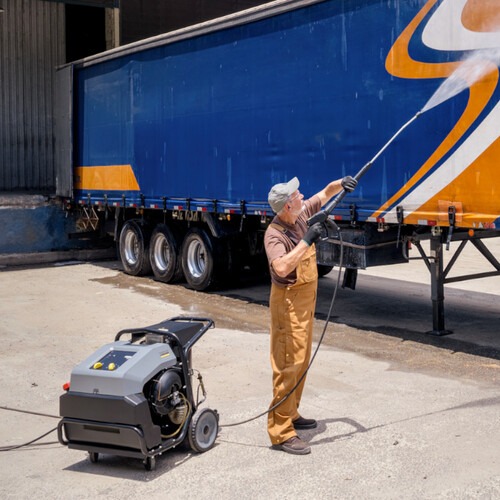 Lavadora de alta pressão água quente 2175 libras trifásica 220V - HDS 8/15-4 Lavadora de alta pressão água quente 2175 libras trifásica 220V - HDS 8/15-4