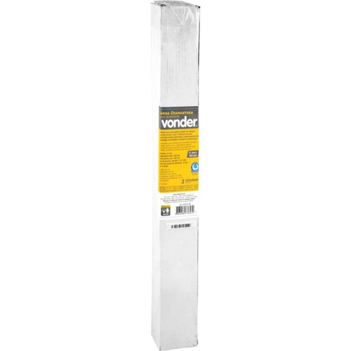 Broca coroa diamantada para perfuratriz 51 x 450 mm rosca 1.1/4