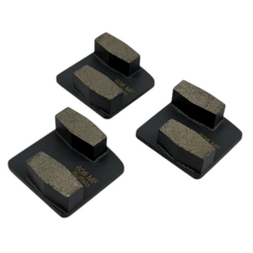 Conjunto abrasivo #60 m�dio para Politriz BF 2800 3 pe�as