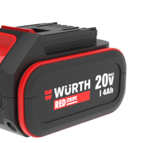 Bateria 20V 4.0Ah íons de lítio - Redstripe Bateria 20V 4.0Ah íons de lítio - Redstripe