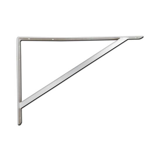 Cantoneira tipo m�o francesa 20 x 25 cm branco - BFH1529