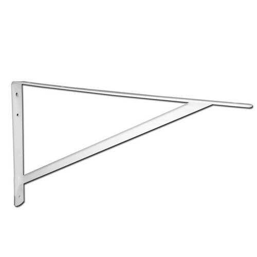 Cantoneira tipo m�o francesa 25 x 40 cm branco - BFH1532