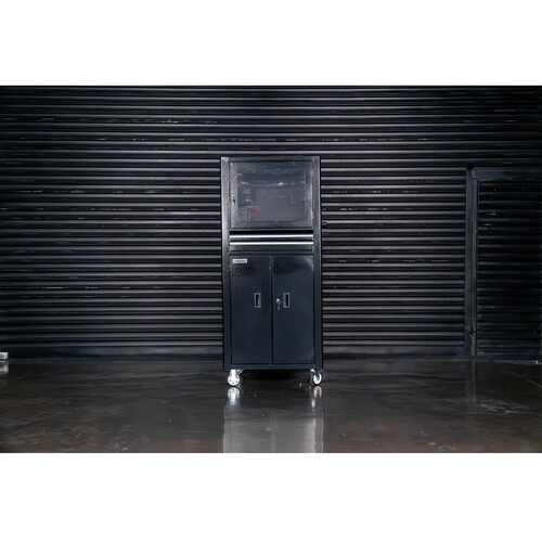 Rack fechado para computador com visor de acrílico - RLL-29P Rack fechado para computador com visor de acrílico - RLL-29P