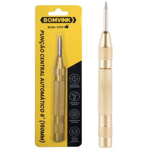 Pun��o de centro 150 mm autom�tico - BOM-1259