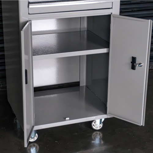 Rack fechado para computador com visor de acrílico - RLL-89 Rack fechado para computador com visor de acrílico - RLL-89