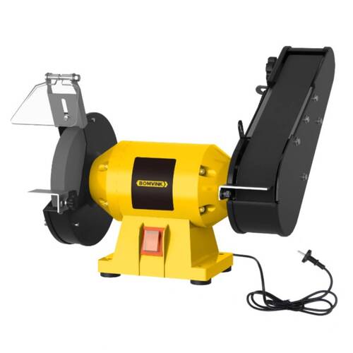 Motoesmeril e Lixadeira de cinta 6pol 190 watts - BOM-9586  220V