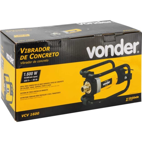 Motor vibrat�rio de concreto 1600 watts monof�sico - VCV1600  220V