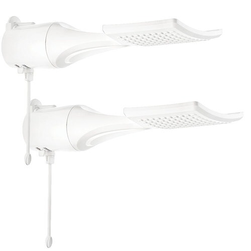 Kit 2 Chuveiros eletr�nicos 5500 watts 110V - Loren Shower 