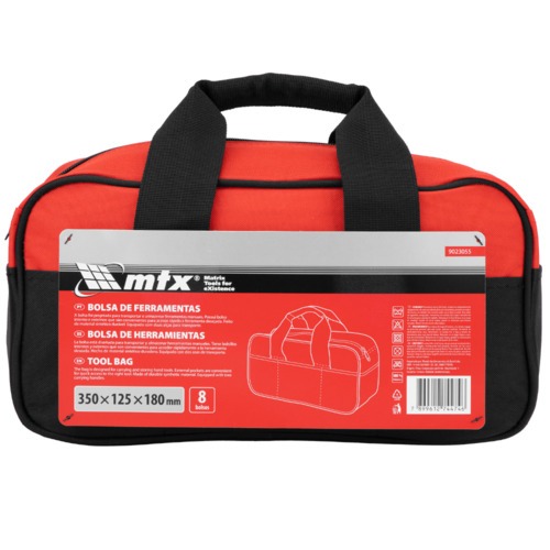 Bolsa para ferramentas 350 x 125 x 180 mm com 08 bolsos - 9023055 Bolsa para ferramentas 350 x 125 x 180 mm com 08 bolsos - 9023055