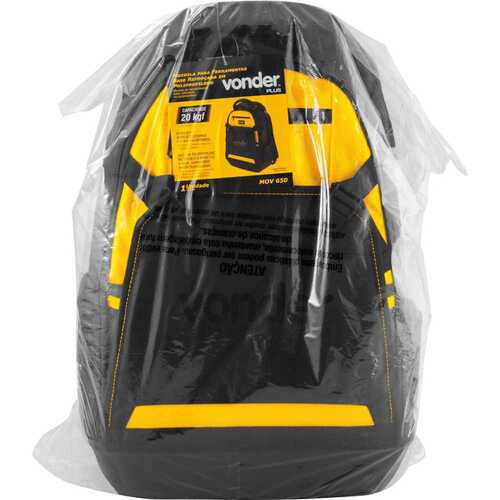 Mochila para ferramentas 350 x 510 x 210 mm com 25 bolsos - MOV 650