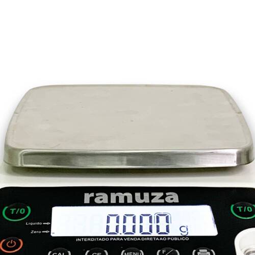Balan�a digital de precis�o 5200g x 0,01g com prato inox - Precisa 5200.2  110V/220V