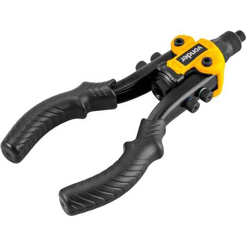 Rebitador manual tipo alavanca para rebites de até 6,4 mm - RA 500 Rebitador manual tipo alavanca para rebites de até 6,4 mm - RA 500