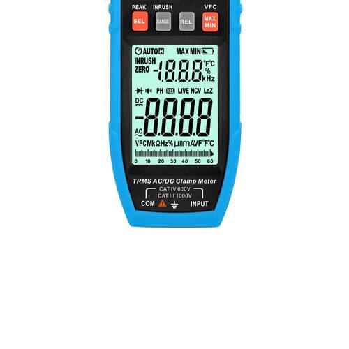 Alicate amper�metro digital 1000A True RMS AC CAT III 1000V - ET-3811