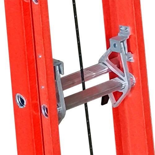 Escada de fibra de vidro extensiva 3,60 x 6,00 m 19 degraus Telecom - EAFVT19