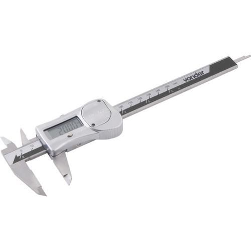 Paqu�metro digital capacidade 150 mm leitura de 0,01 mm - PD 152