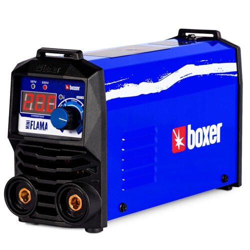 Inversora de solda 160A para Eletrodo revestido e Tig monofásica - Mini Flama 110V/220V Inversora de solda 160A para Eletrodo revestido e Tig monofásica - Mini Flama 110V/220V