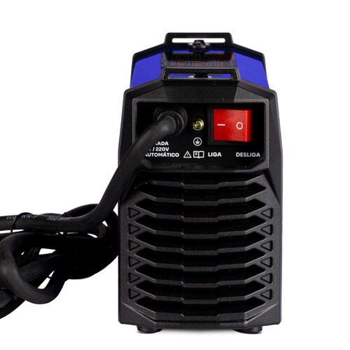 Inversora de solda 160A para Eletrodo revestido e Tig monofásica - Mini Flama 110V/220V Inversora de solda 160A para Eletrodo revestido e Tig monofásica - Mini Flama 110V/220V