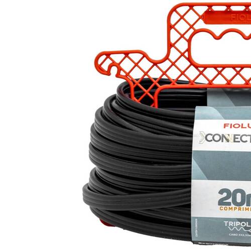 Extens�o el�trica 20 metros 1 tomada 3 x 2,5 mm 20A tripolar - Connect Hard